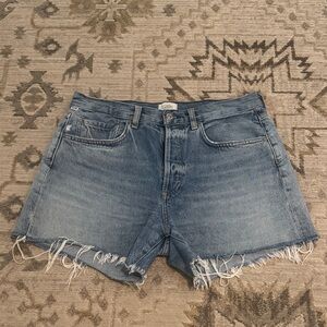 Citizens of Humanity Casual Light Wash Denim Cutoff Shorts - Annabelle Long